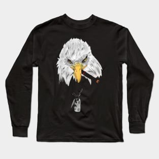 The Smoking Eagle Long Sleeve T-Shirt
